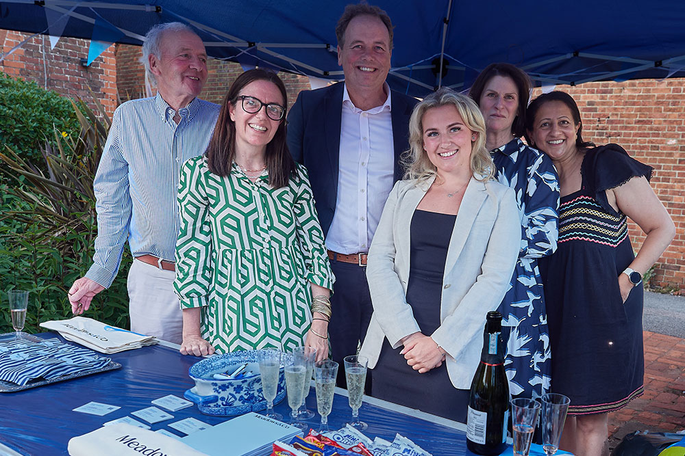 Meadows & Co at the Weybridge Street Party & Brooklands Radio interview